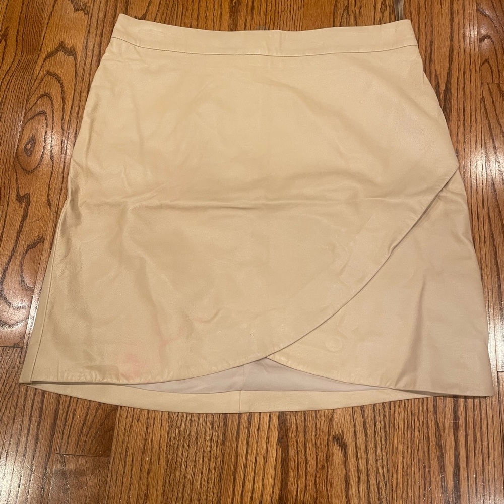 Banana Republic Asymmetrical Tan Skirt